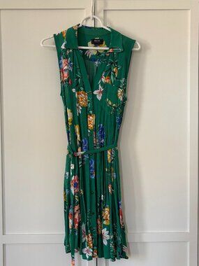 MAEVE for Anthropologie floral sleveless short dress (size 8)